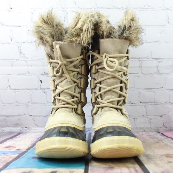 SOREL Joan of Arctic Insulated Winter Boots Size 7 - Picture 4 of 11